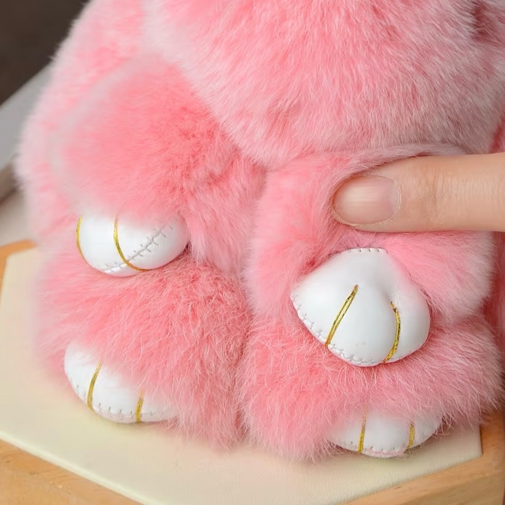 Furry Cute Fluffy Bunny - Picture 6 of 9